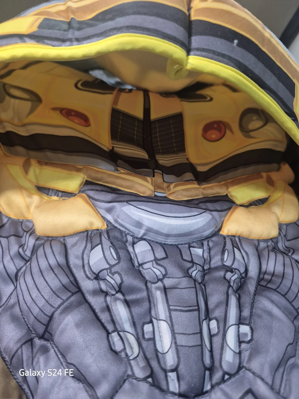 Transformers Bumblebee Mask & Costume 2pc Set Size L (10-12)
